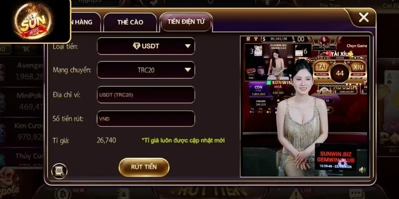 Sử dụng thông tin chính chủ khi rút tiền